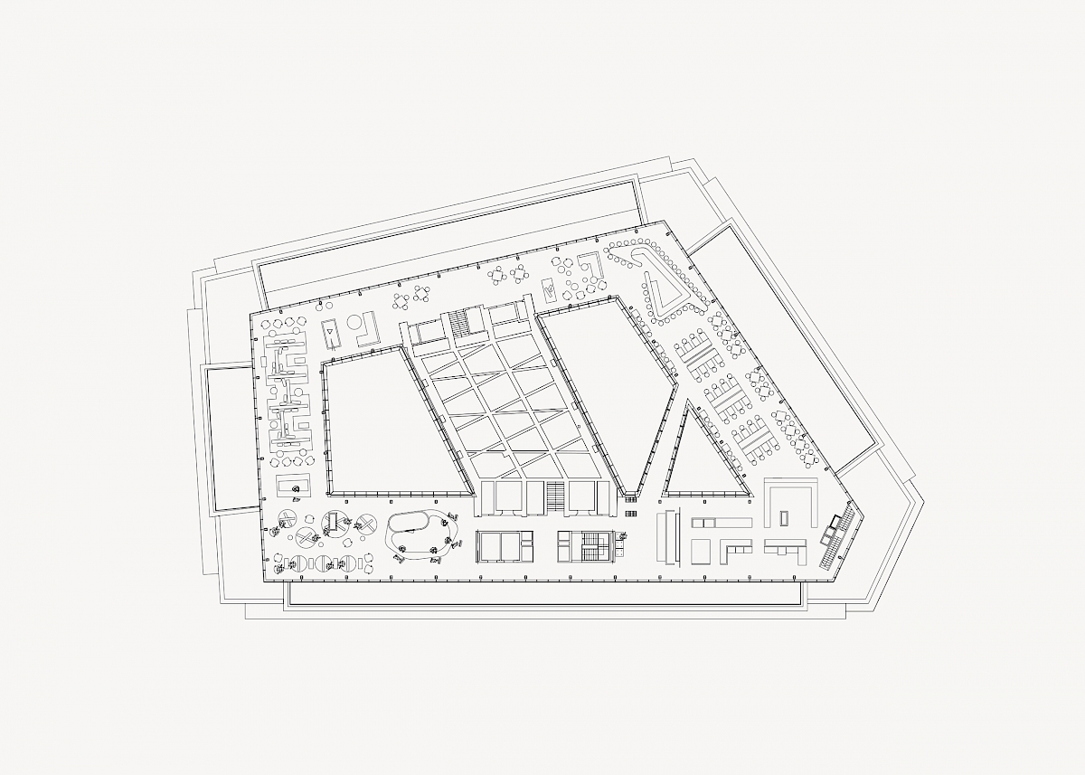 Floor plan, fifth floor