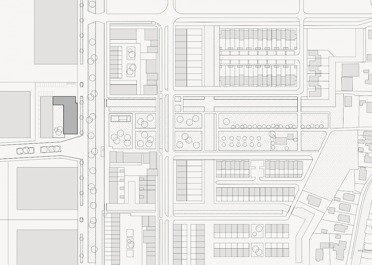 Site plan Harnaschpolder