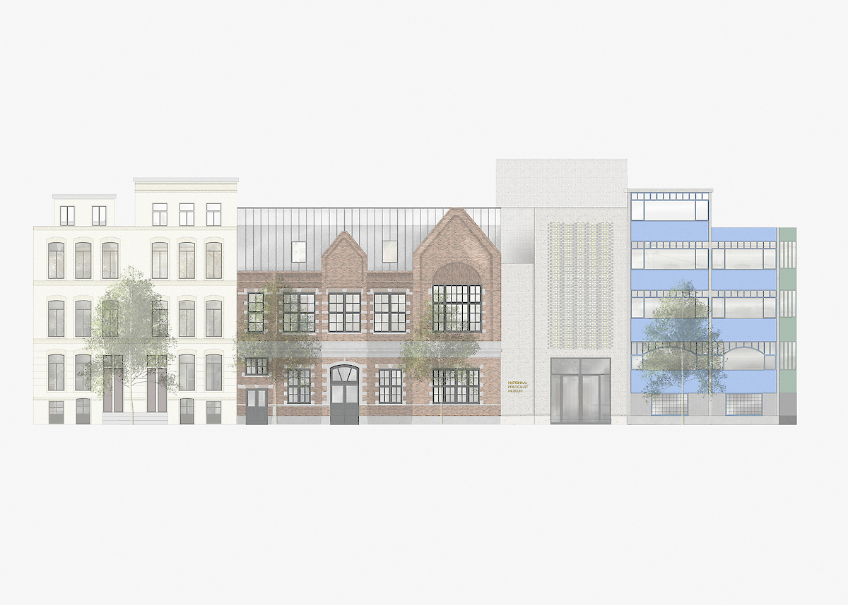 New façades Plantage Middenlaan 27+29