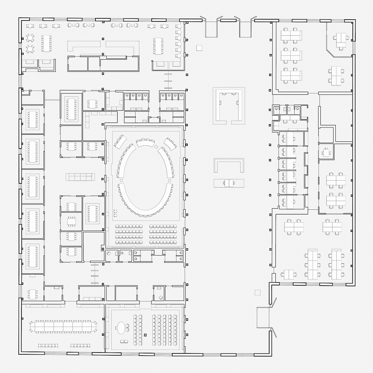 Gebouw 66<br>begane grond