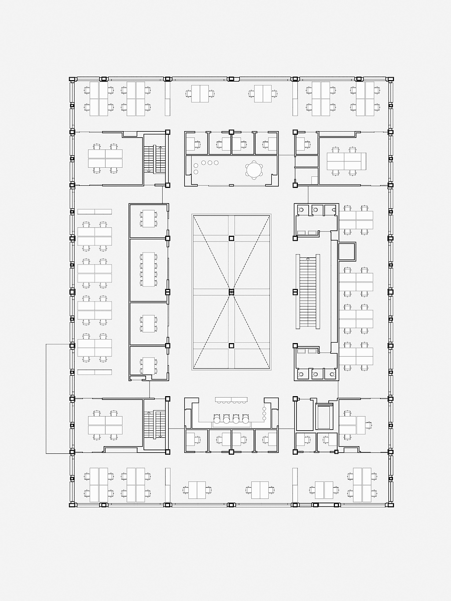 Gebouw 72<br>tweede verdieping