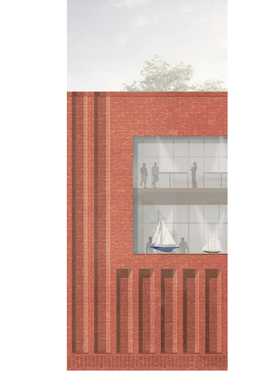 Facade fragment restoration workshops